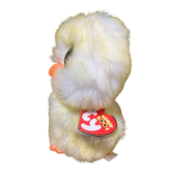 Ty Beanie Boos "Lemon Drop" Plush Chick Stuffed Animal - Picture 4 of 15